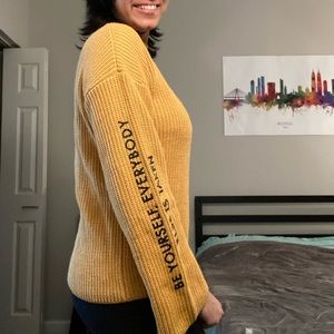 Mustard sweater